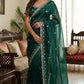 Presenting You Most Beautiful Latest Wal With Moti Work Saree Collection