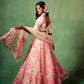 Premium Taby Silk With Beautiful Floral Print