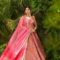 Präsentation des exklusiven Anarkali-Shooting-Designs