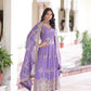 PREMIUM READYMADE  GOWN WITH PANT & DUPATTA SET