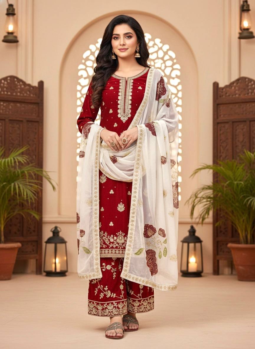 PREMIUM DESIGNER READYMADE TOP PLAZZO COLLECTIONS