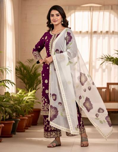 PREMIUM DESIGNER READYMADE TOP PLAZZO COLLECTIONS