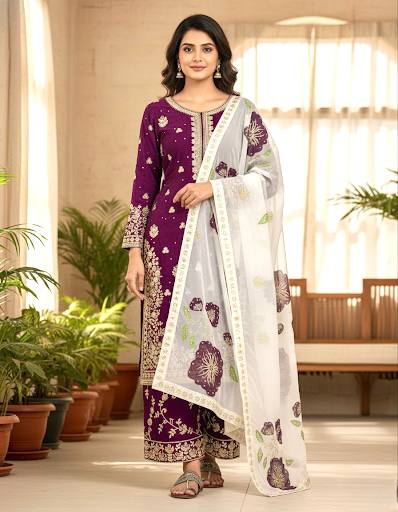 PREMIUM DESIGNER READYMADE TOP PLAZZO COLLECTIONS