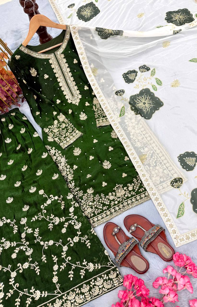 PREMIUM DESIGNER READYMADE TOP PLAZZO COLLECTIONS