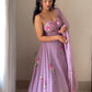 Pure Georgette Hand Painted lehnga