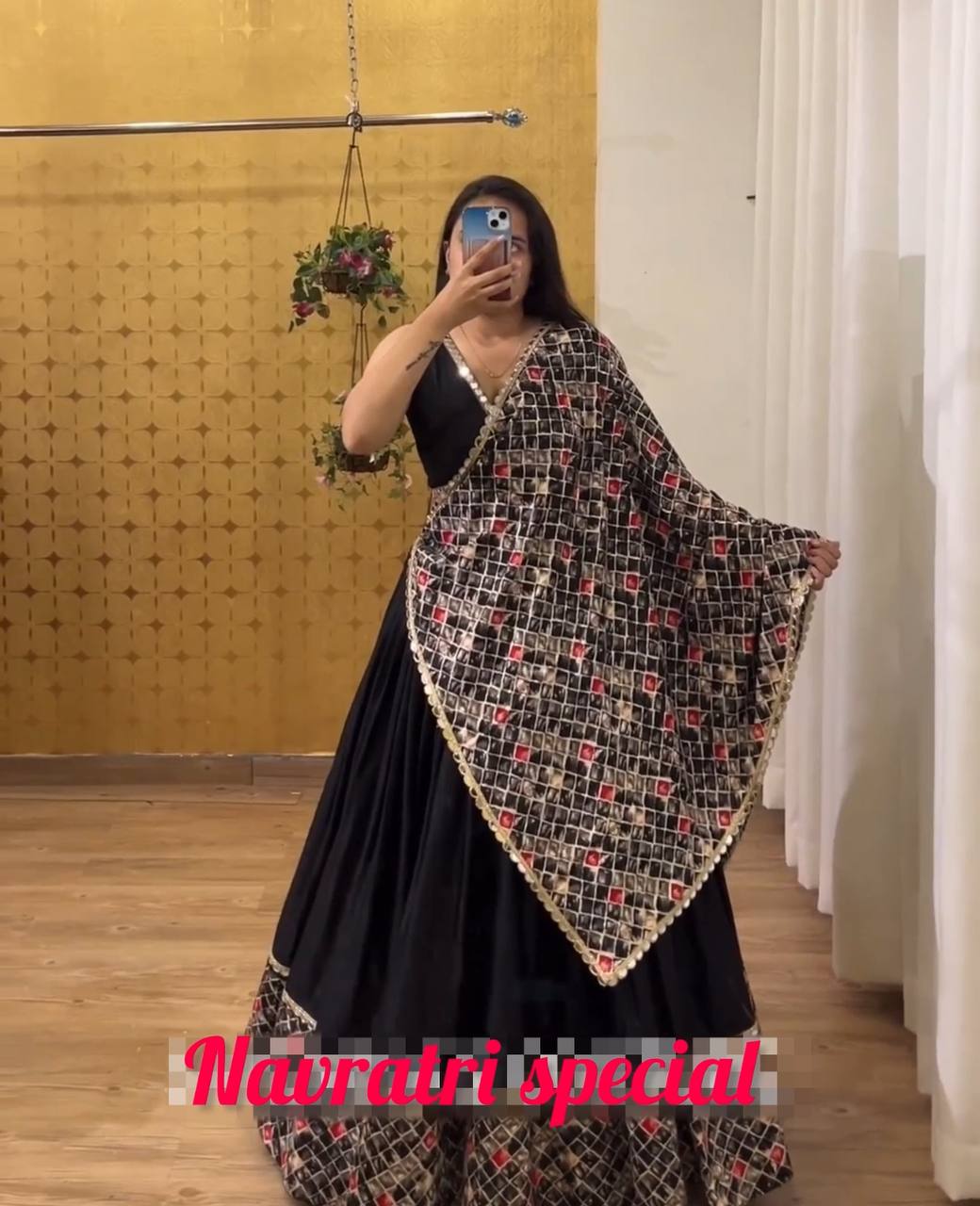 Fiyona Cotton Launching Navratri Special Lehenga Choli