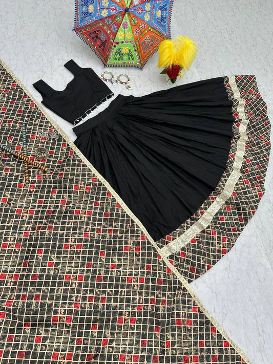 Fiyona Cotton Launching Navratri Special Lehenga Choli