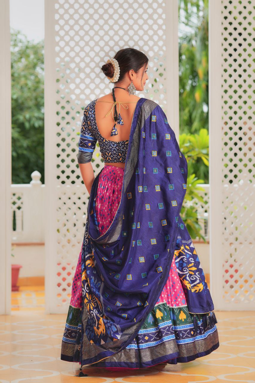 Heavy Minakari Print With Foil Print Work Lehenga Choli