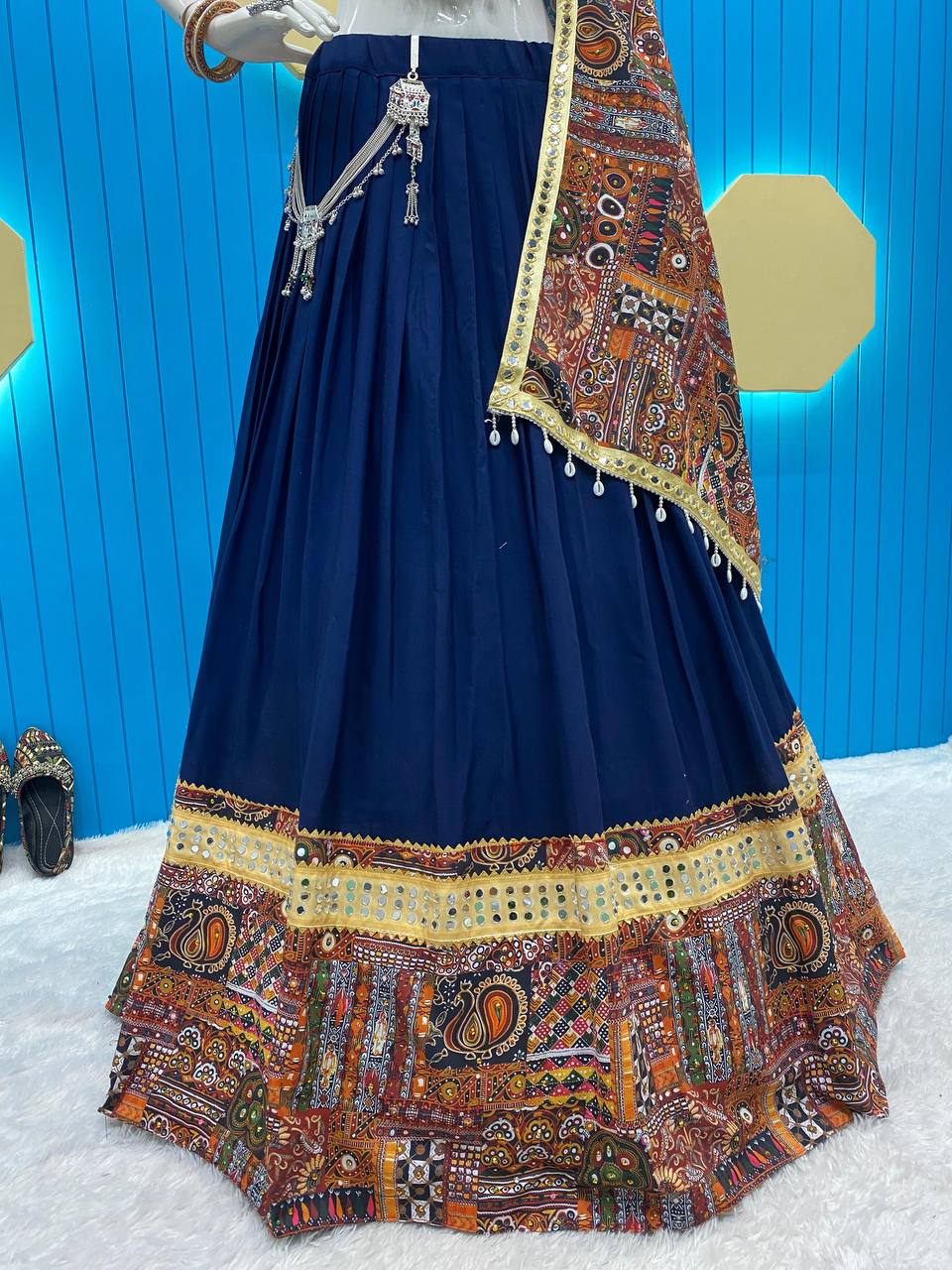 2024 THIS NAVRATRI WEAR A DESIGNER COLLECTION LEHENGA CHOLI