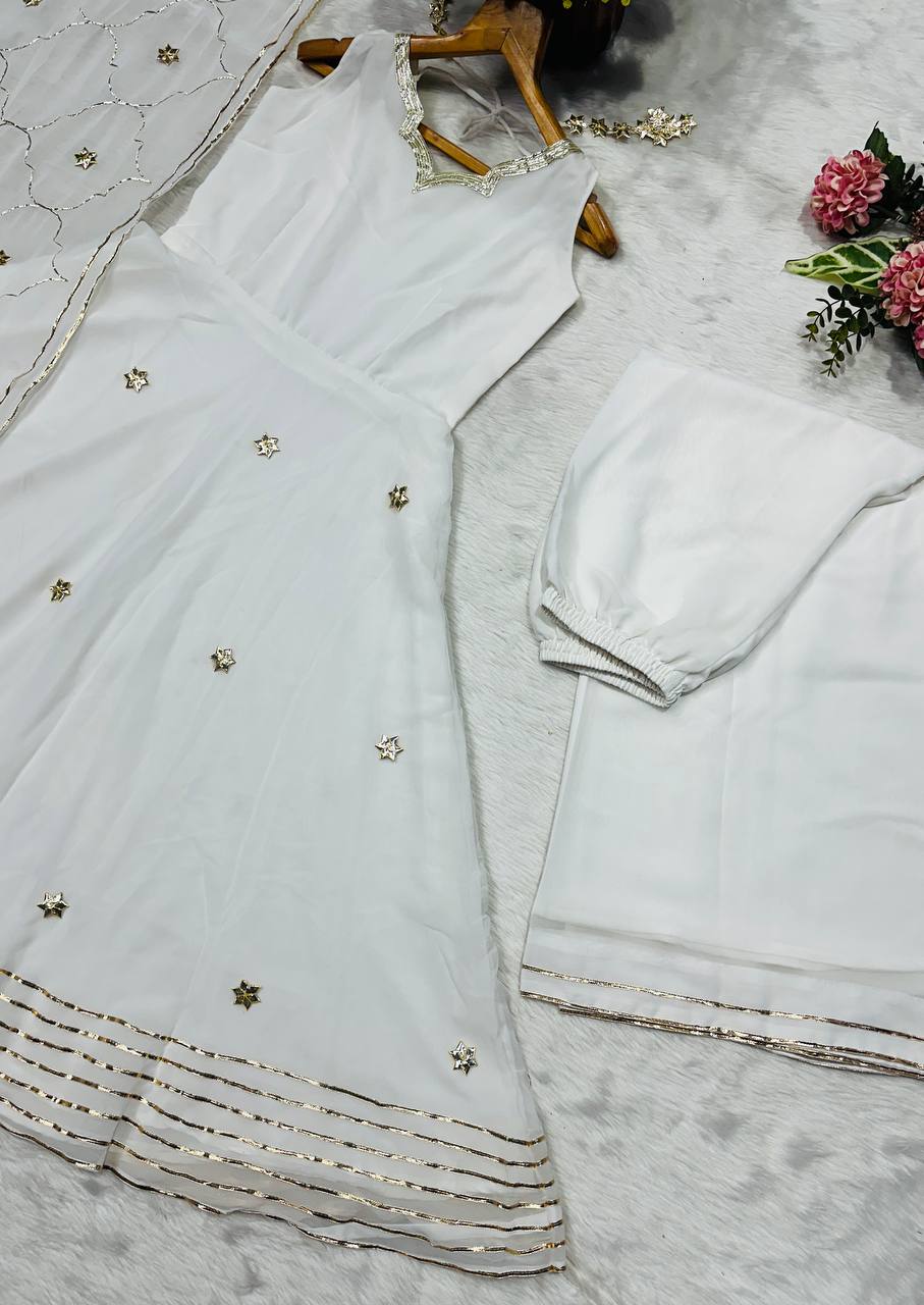 PREMIUM READYMADE ANARKALI SUIT SET