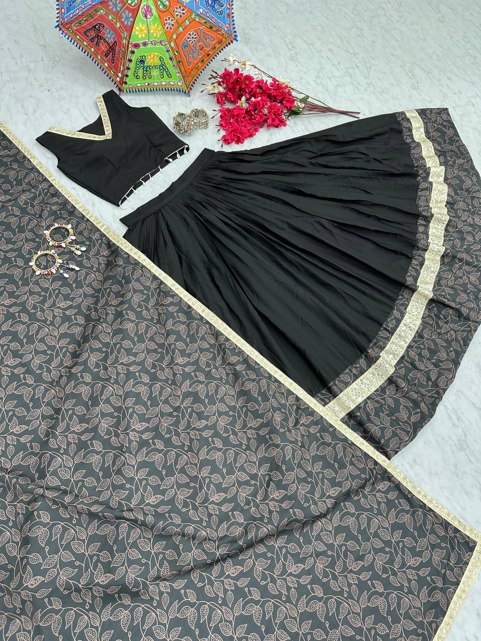 Fiyona Cotton Launching Navratri Special Lehenga Choli