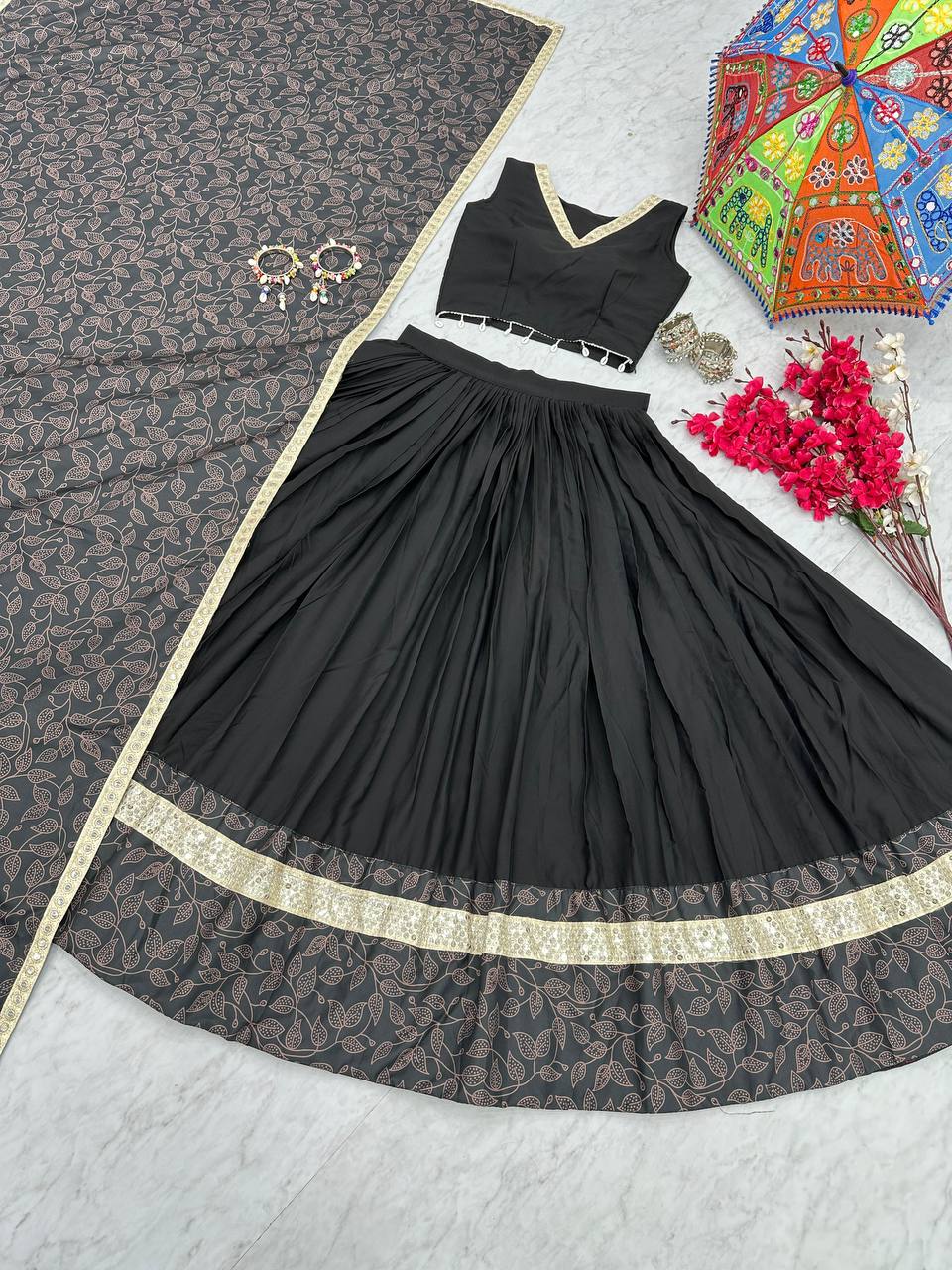 Fiyona Cotton Launching Navratri Special Lehenga Choli