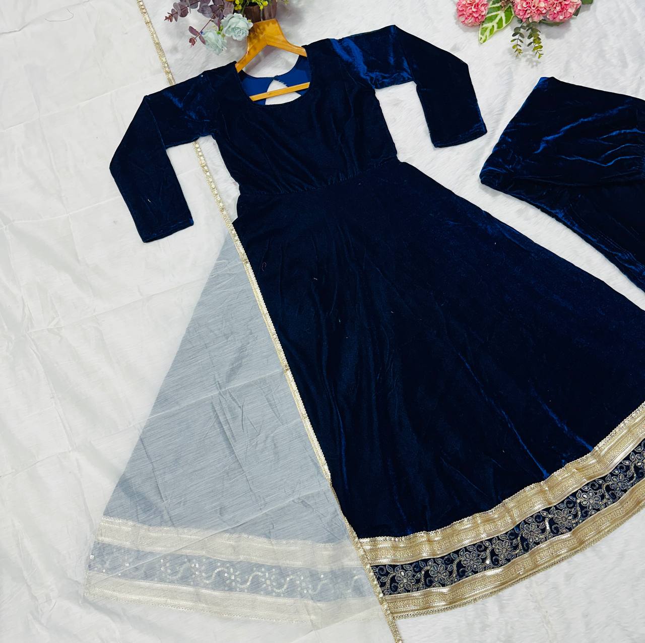PREMIUM READYMADE ANARKALI SUIT SET