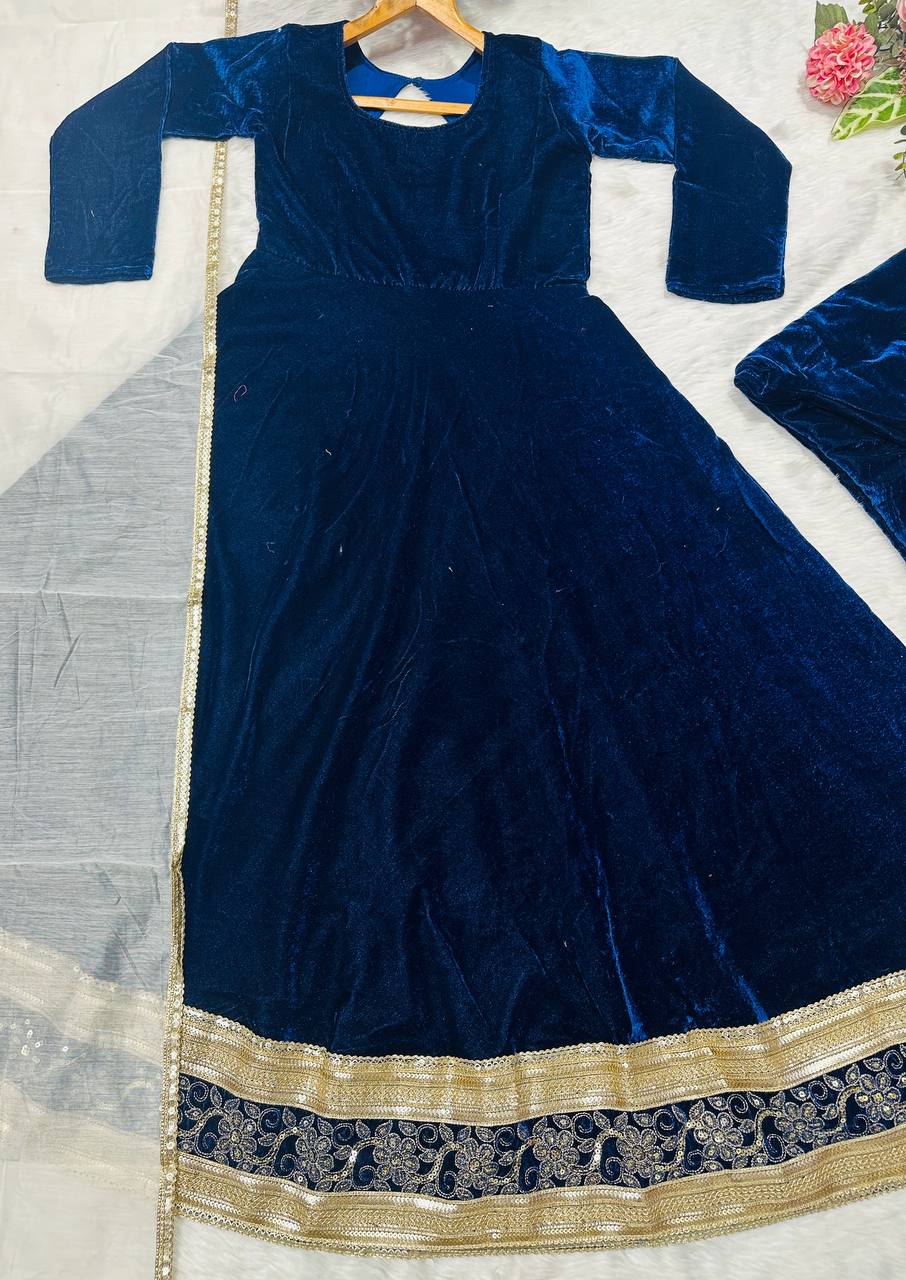 PREMIUM READYMADE ANARKALI SUIT SET