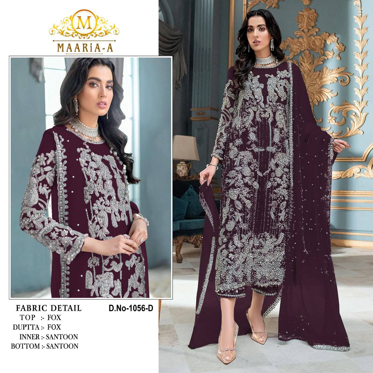 Heavy Fox Georgette Pakistani Suit