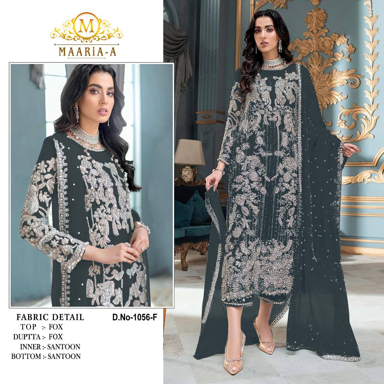 Heavy Fox Georgette Pakistani Suit