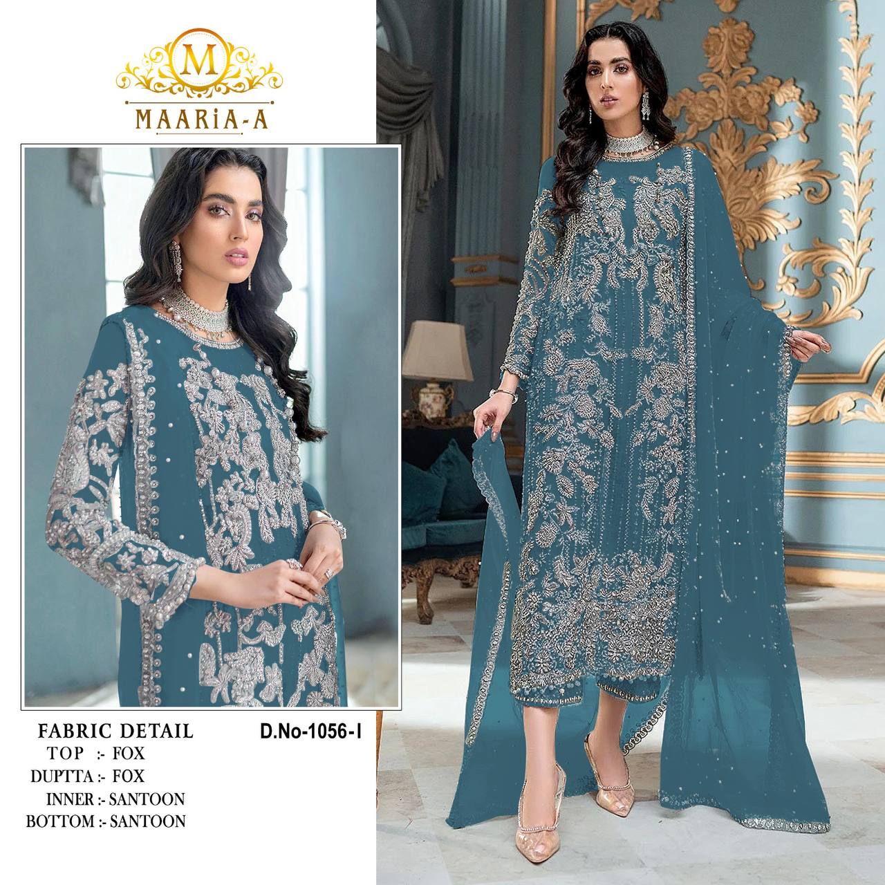 Heavy Fox Georgette Pakistani Suit