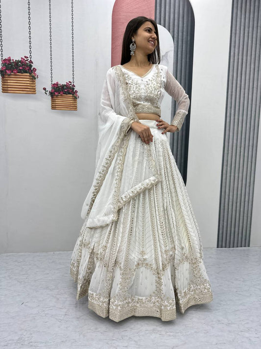 Launching Embroidered Lehenga Choli