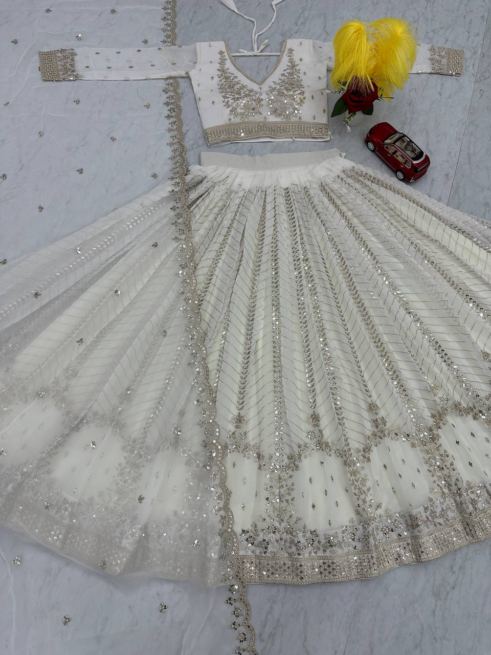 Launching Embroidered Lehenga Choli