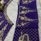 Sehen Sie umwerfend aus in diesem wunderschönen cremefarbenen Lehenga-Set