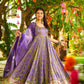 Präsentation des exklusiven Anarkali-Shooting-Designs