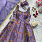 Präsentation des exklusiven Anarkali-Shooting-Designs