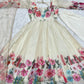 PURE SOFT ORGANJA SILK FABRIC FULLY FLAIR KALI PATTERN ANARKALI SUIT