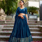 Pure Chanderi Plain With Zari Weaving Work Border Lehenga