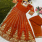 PREMIUM READYMADE LUXURY ANARKALI SUIT SET [3 PIS]