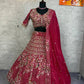 Sehen Sie umwerfend aus in diesem wunderschönen cremefarbenen Lehenga-Set