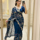 Party Wear Rangoli Silk Saree