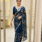 Party Wear Rangoli Silk Saree