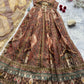 Präsentation des exklusiven Anarkali-Shooting-Designs