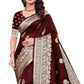Pure Gold Zari With Heavy Zahlar Saree