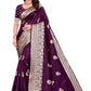 Pure Gold Zari With Heavy Zahlar Saree