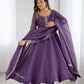 PRESENTING NEW HIGH PREMIUM QUALITY PURE CRUNCHY SILK FABRIC GOWN