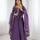 PRESENTING NEW HIGH PREMIUM QUALITY PURE CRUNCHY SILK FABRIC GOWN