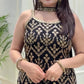 FAUX GEORGETTE HEAVY EMBROIDERY SEQUENCE WORK WITH FANCY LATKAN SUIT