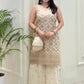 FAUX GEORGETTE HEAVY EMBROIDERY SEQUENCE WORK WITH FANCY LATKAN SUIT