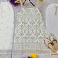 FAUX GEORGETTE HEAVY EMBROIDERY SEQUENCE WORK WITH FANCY LATKAN SUIT