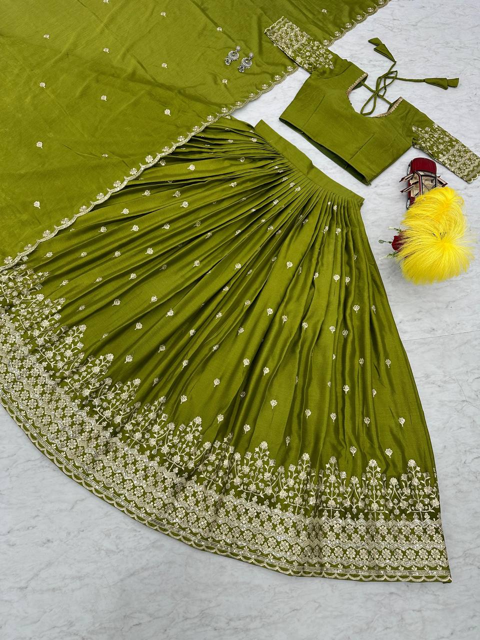 Launching New Festival Lehenga Choli with 2 Beautiful Colors