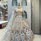 Launching 4 meter flared Coding Sequins Cut Work Lehenga