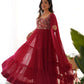 PURE SOFT FOX GEORGETTE FABRIC FULLY FLARE ANARKALI
