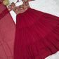 PURE SOFT FOX GEORGETTE FABRIC FULLY FLARE ANARKALI
