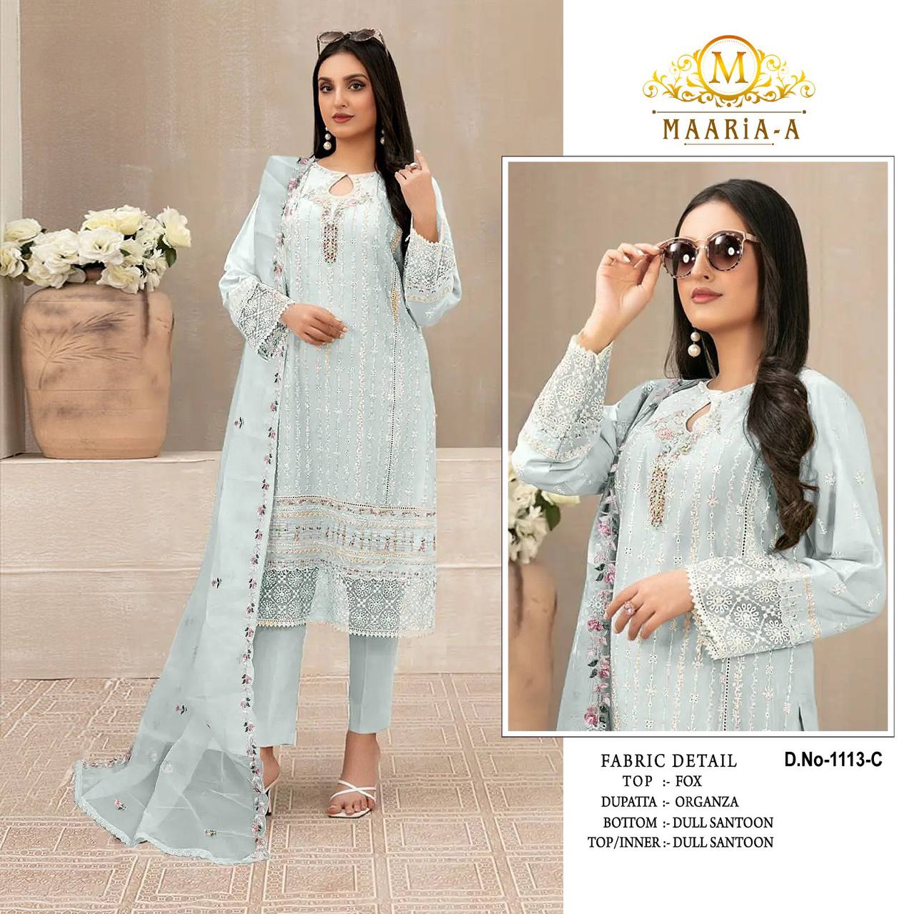 Heavy Fox Georgette Pakistani Suit