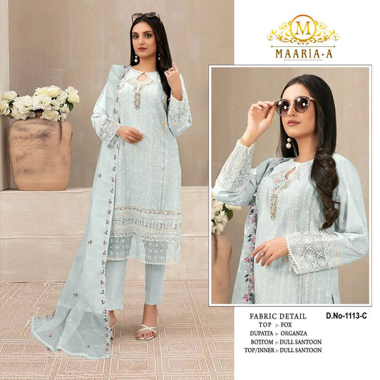 Heavy Fox Georgette Pakistani Suit