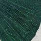 Net lehenga with rainbow sequins & dori work choli