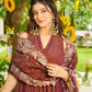 EXCLUSIVE 3 PIECE KURTI FLARED PLAZZO WITH DUPATTA IN EMBROIDERY WORK