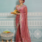 Party Wear Fendy Soft Net Saree