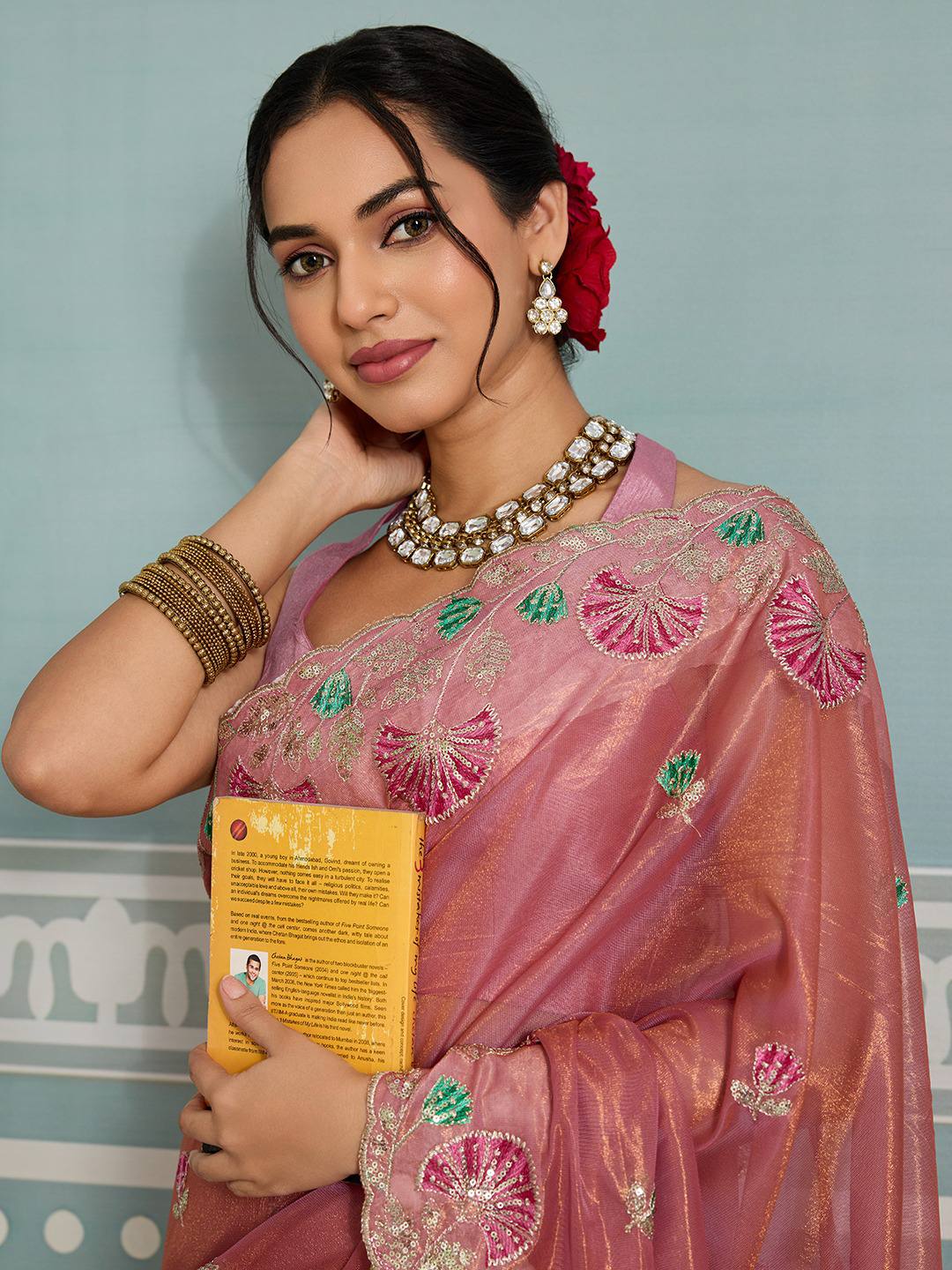 Party Wear Fendy Soft Net Saree